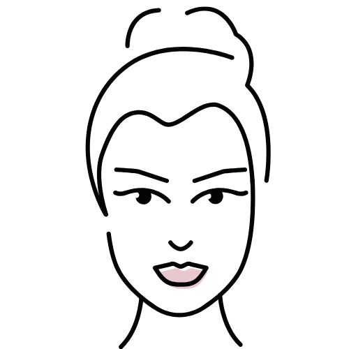 Portrait-Illustration einer Frauen
