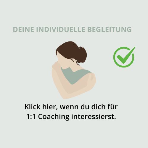 Illustration einer sich zugewandten Frau